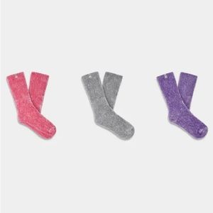 UGG Leda Sparkle Socks 3 Pack